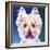 Westie Rockette-Dawgart-Framed Giclee Print