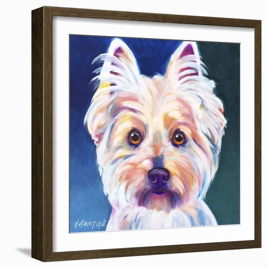 Westie Rockette-Dawgart-Framed Giclee Print