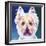 Westie Rockette-Dawgart-Framed Giclee Print