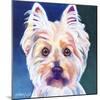 Westie Rockette-Dawgart-Mounted Giclee Print