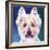 Westie Rockette-Dawgart-Framed Giclee Print