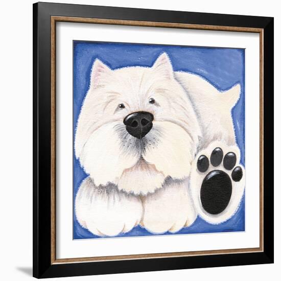 Westie-Kate Mawdsley-Framed Giclee Print