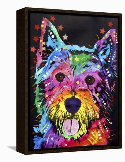 Westie-Dean Russo-Framed Premier Image Canvas