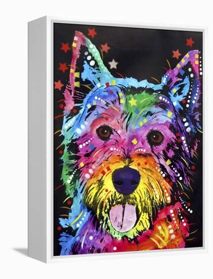 Westie-Dean Russo-Framed Premier Image Canvas