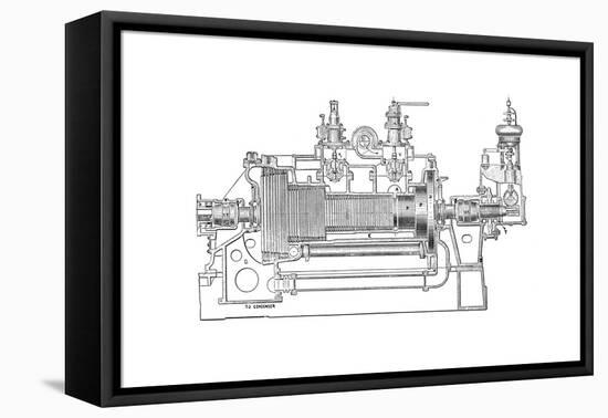 Westinghouse-Parsons Steam Turbine-Mark Sykes-Framed Premier Image Canvas