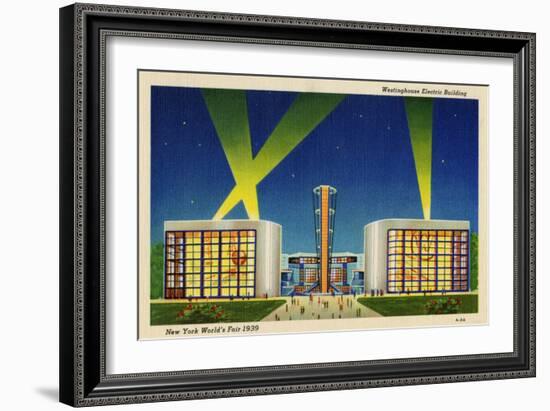 Westinghouse Westinghouse Electric Building. New York World's Fair 1939.-null-Framed Art Print