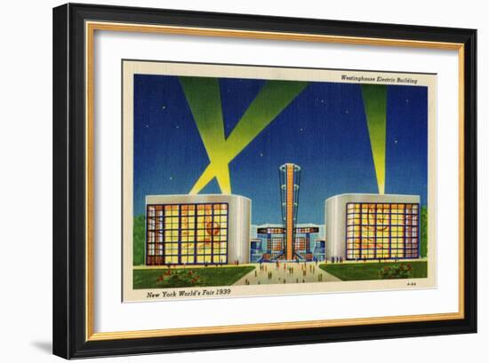 Westinghouse Westinghouse Electric Building. New York World's Fair 1939.-null-Framed Art Print