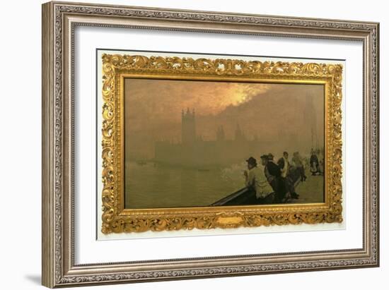 Westminster, 1878-Giuseppe De Nittis-Framed Giclee Print