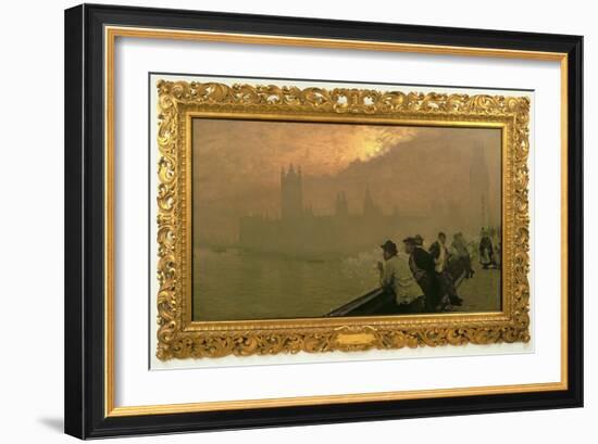 Westminster, 1878-Giuseppe De Nittis-Framed Giclee Print