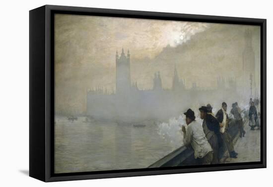 Westminster, 1878-Giuseppe De Nittis-Framed Premier Image Canvas