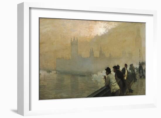 Westminster, 1878-Giuseppe De Nittis-Framed Giclee Print