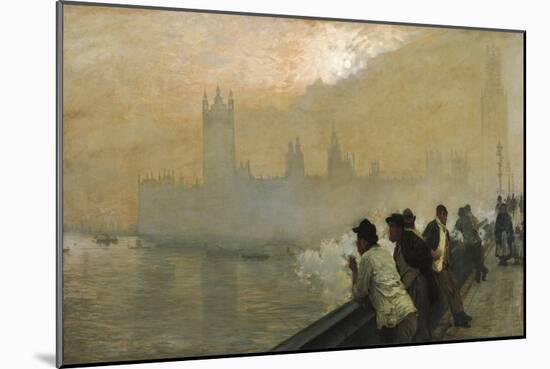 Westminster, 1878-Giuseppe De Nittis-Mounted Giclee Print