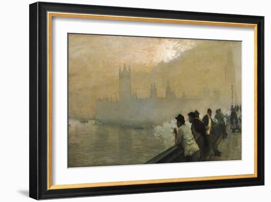 Westminster, 1878-Giuseppe De Nittis-Framed Giclee Print