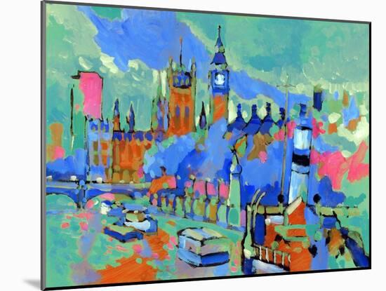 Westminster, 2007-Clive Metcalfe-Mounted Giclee Print