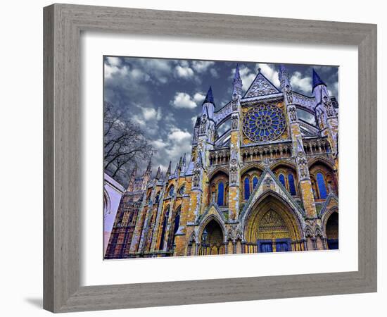 Westminster Abbey 1, Prince William and Catherine Middleton on April 29, 2011-Anna Siena-Framed Photographic Print