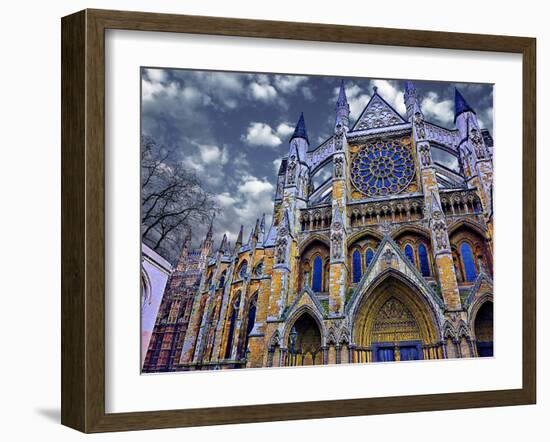 Westminster Abbey 1, Prince William and Catherine Middleton on April 29, 2011-Anna Siena-Framed Photographic Print