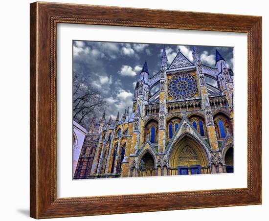 Westminster Abbey 1, Prince William and Catherine Middleton on April 29, 2011-Anna Siena-Framed Photographic Print