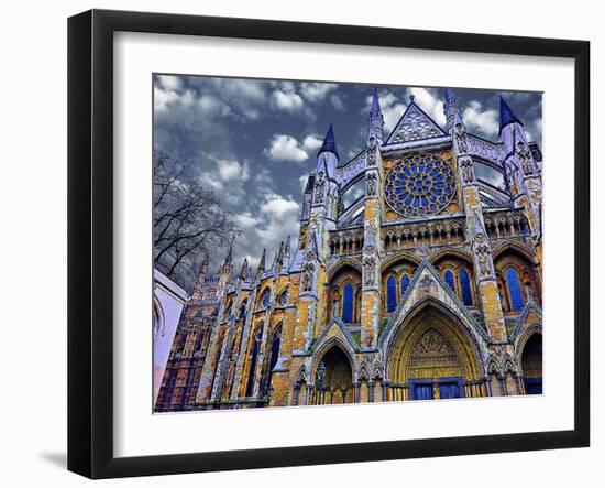 Westminster Abbey 1, Prince William and Catherine Middleton on April 29, 2011-Anna Siena-Framed Photographic Print