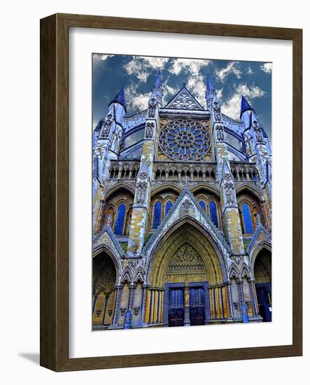 Westminster Abbey 1, Prince William and Catherine Middleton on April 29, 2011-Anna Siena-Framed Photographic Print