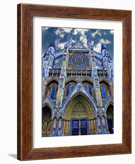 Westminster Abbey 1, Prince William and Catherine Middleton on April 29, 2011-Anna Siena-Framed Photographic Print