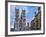 Westminster Abbey (Left) and Broad Sanctuary Building (Right), Westminster, London-Felipe Rodriguez-Framed Photographic Print