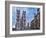 Westminster Abbey (Left) and Broad Sanctuary Building (Right), Westminster, London-Felipe Rodriguez-Framed Photographic Print