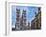 Westminster Abbey (Left) and Broad Sanctuary Building (Right), Westminster, London-Felipe Rodriguez-Framed Photographic Print