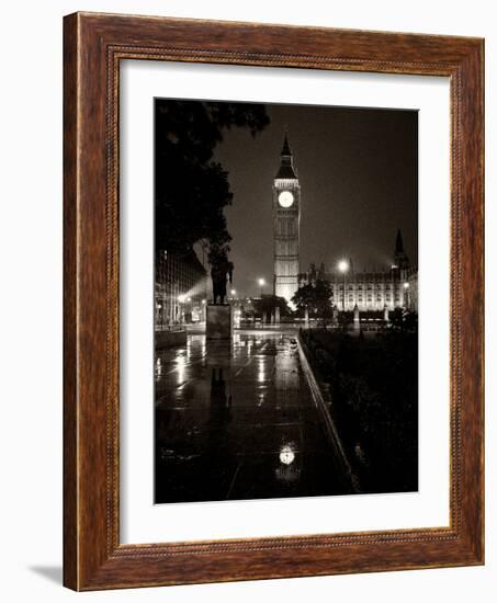 Westminster At Night-Craig Roberts-Framed Photographic Print