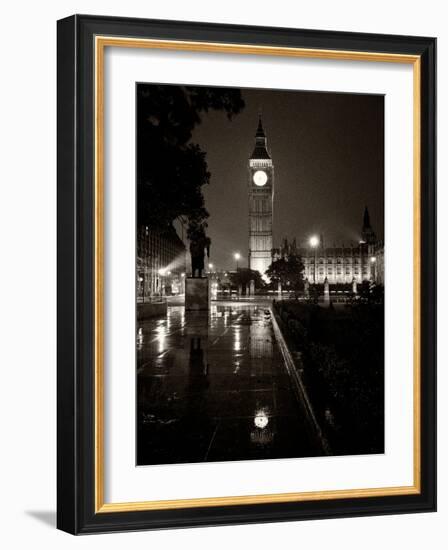 Westminster At Night-Craig Roberts-Framed Photographic Print