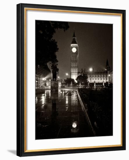 Westminster At Night-Craig Roberts-Framed Photographic Print