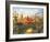 Westminster Bridge Buses-Dominic Davison-Framed Art Print