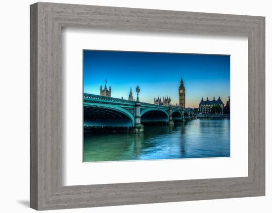 Westminster Bridge London-null-Framed Art Print