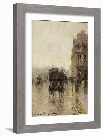 Westminster Bridge, London-Paolo Sala-Framed Giclee Print