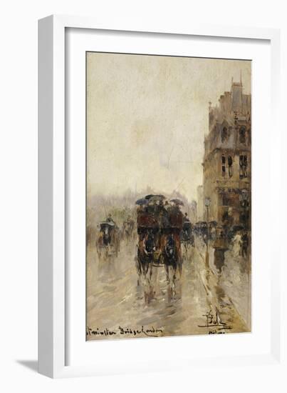 Westminster Bridge, London-Paolo Sala-Framed Giclee Print