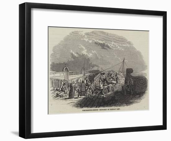 Westminster-Bridge Sketched on Monday Last-null-Framed Giclee Print