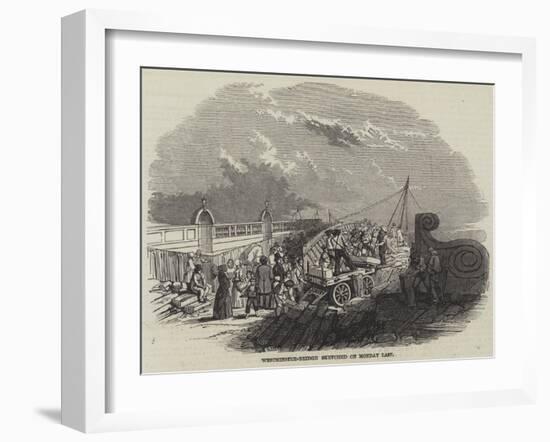 Westminster-Bridge Sketched on Monday Last-null-Framed Giclee Print