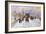 Westminster Bridge under Snow-John Sutton-Framed Giclee Print