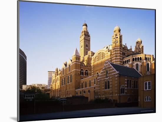 Westminster Cathedral, Westminster, London, England, United Kingdom-Adam Woolfitt-Mounted Photographic Print