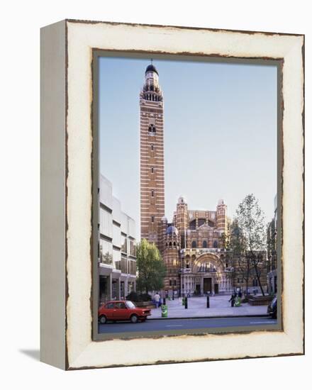 Westminster Cathedral, Westminster, London, England, United Kingdom-Adam Woolfitt-Framed Premier Image Canvas