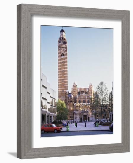 Westminster Cathedral, Westminster, London, England, United Kingdom-Adam Woolfitt-Framed Photographic Print