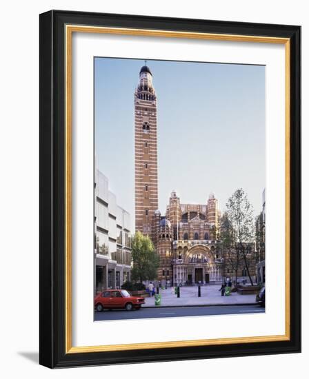 Westminster Cathedral, Westminster, London, England, United Kingdom-Adam Woolfitt-Framed Photographic Print