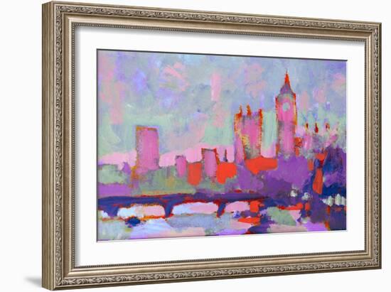 Westminster Fauve, 2007-Clive Metcalfe-Framed Giclee Print