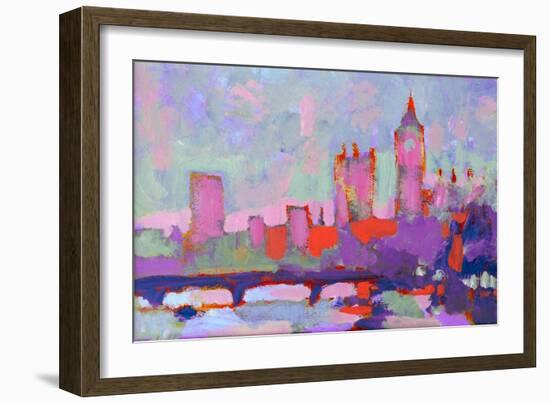 Westminster Fauve, 2007-Clive Metcalfe-Framed Giclee Print