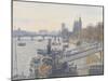 Westminster from Hungerford Bridge, 2010-Julian Barrow-Mounted Giclee Print