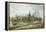 Westminster Hall and Abbey, Engraved by Daniel Havell-John Gendall-Framed Premier Image Canvas