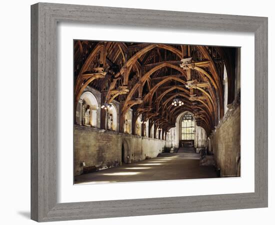 Westminster Hall, Westminster, Unesco World Heritage Site, London, England, United Kingdom-Adam Woolfitt-Framed Photographic Print