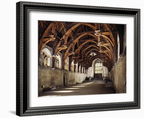 Westminster Hall, Westminster, Unesco World Heritage Site, London, England, United Kingdom-Adam Woolfitt-Framed Photographic Print