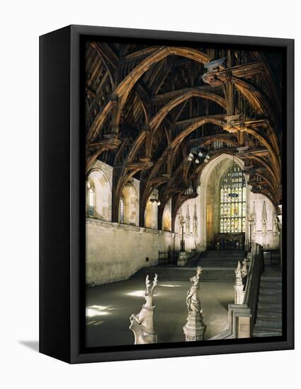 Westminster Hall, Westminster, Unesco World Heritage Site, London, England, United Kingdom-Adam Woolfitt-Framed Premier Image Canvas