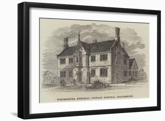 Westminster Memorial Cottage Hospital, Shaftesbury-null-Framed Giclee Print
