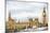 Westminster Palace - In the Style of Oil Painting-Philippe Hugonnard-Mounted Giclee Print